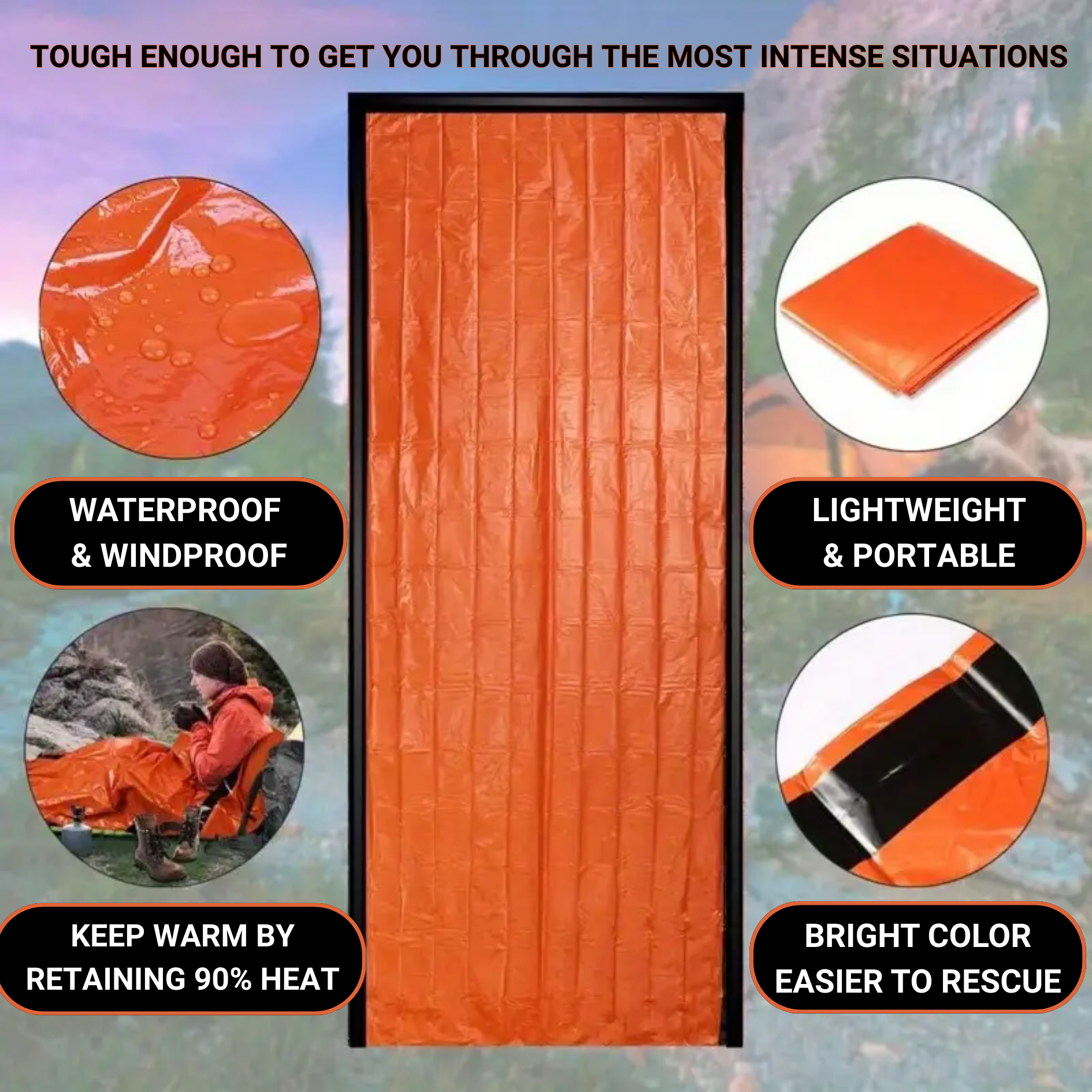 Emergency Bivy Bag - Orange