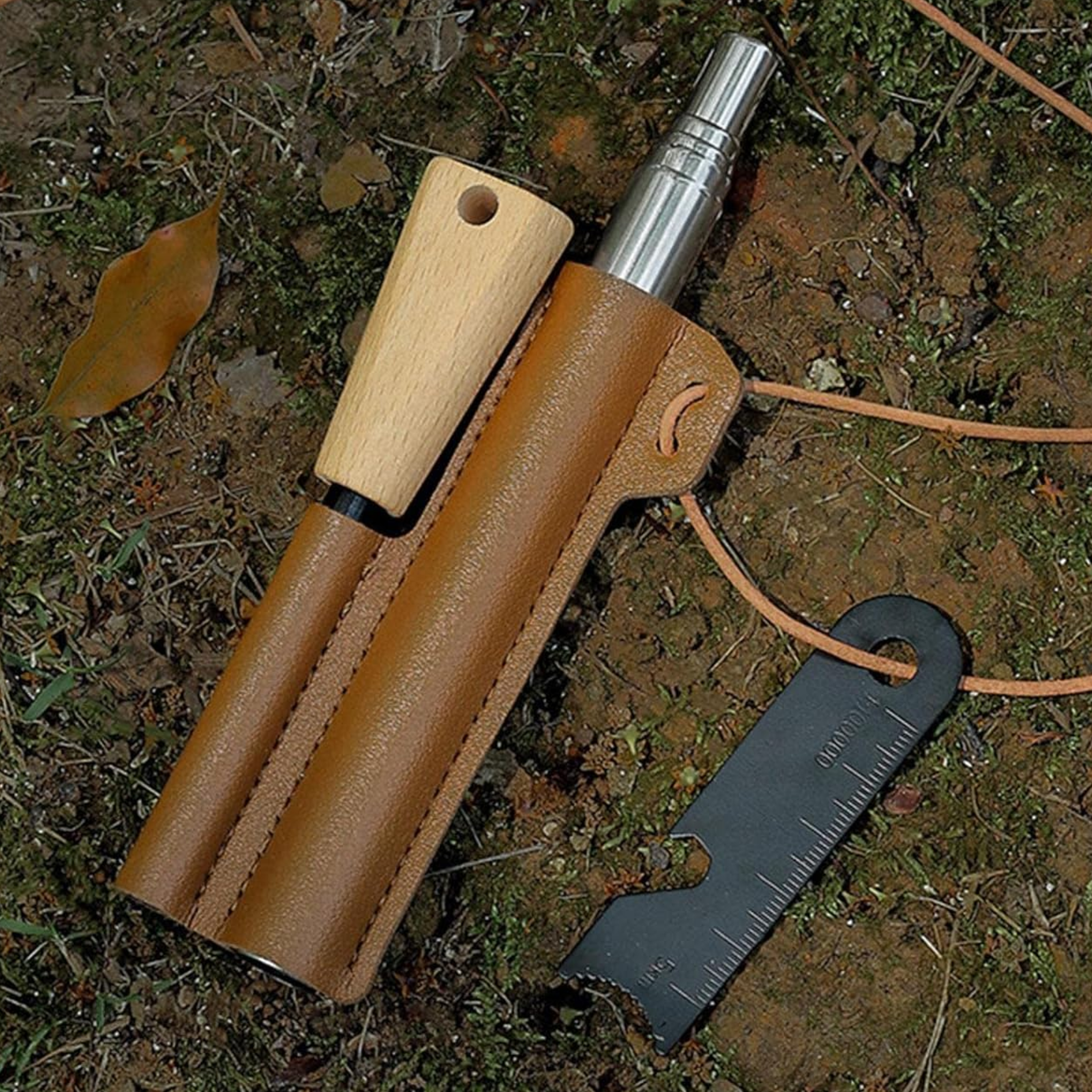 Firestarter Kit - Flint Rod & Blowpipe