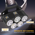 6-Mode Headlamp - Motion Activation