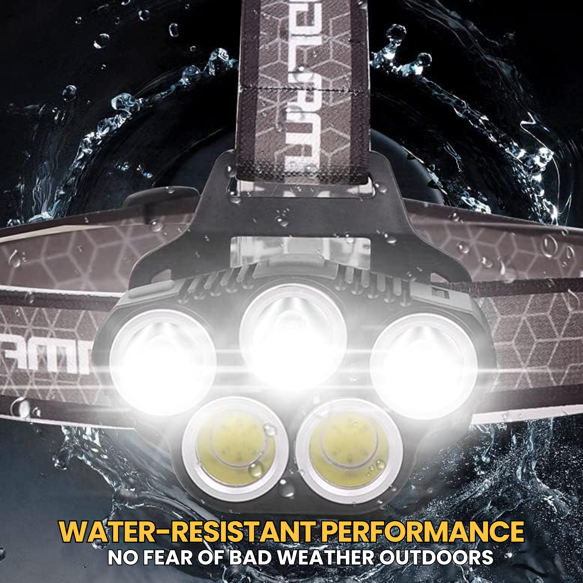 6-Mode Headlamp - Motion Activation
