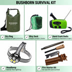 Bushborn Survival Kit - Tactical Green