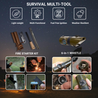 Bushborn Survival Kit - Emergency Red