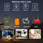 Bushborn Survival Kit - Emergency Red