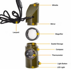 Survival Whistle 7-in-1 Multitool