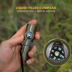 Survival Whistle 7-in-1 Multitool